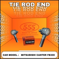 (2 PCS) 100% BRAND 555 JAPAN TIE ROD END SET SE-7221 FOR MITSUBISHI CANTER FB300