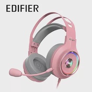 EDIFIER G4TE 7.1聲道電競耳機麥克風 粉色