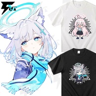 Blue Archive Sunaookami Shiroko Men's and women's T-shirt fashion casual tshirt top plus size 4xl 5x