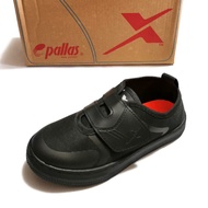 Pallas Black School Shoes | Kasut Hitam Budak Sekolah Rendah Pallas PX25-025