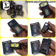 New 90 Degree Super Bright Led Mini Torch Light Rechargeable with Charger Light 7 Lighting Modes Fla