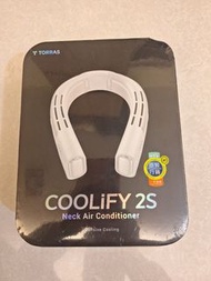 全新行貨未開封無單, 白色 TORRAS Coolify 2s 穿戴式冷氣風扇冷暖控溫