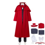 NEW Anime Hellsing Alucard Cosplay Costumes Wig Uniform Clothes Sets Free shipping
