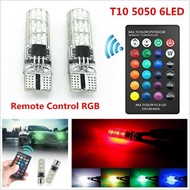 T10 6SMD 5050 RGBW LED WIRELESS REMOTE CONTROL BULB
