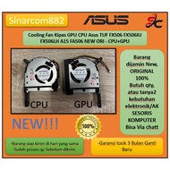 Cooling Fan GPU CPU Asus TUF FX506 FX506IU FX506LH A15 FA506 NEW ORIGINAL - CPU+GPU
