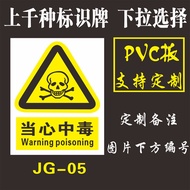 Workshop Warehouse Safety Signs Beware of Electric Shock Beware of Mechanical Injuries Beware of Fir