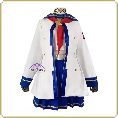 High Quality Full Set Oguri Cap Cosplay Costume - Hot Anime Uma Musume Pretty Derby White School Uni