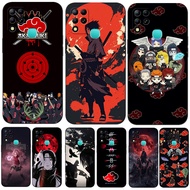 Case For infinix HOT 11 G37 Silicon Phone Cover black tpu case Naruto Akatsuki Sasuke Sakura Itachi