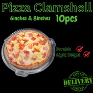 Pizza / cake Food Container 6/8 inches 10pcs /pack pastry cake box, pizza box disposable