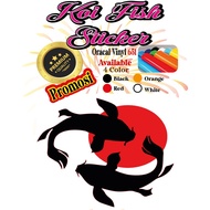 #Premium Quality# Car sticker Koi Fish" 没有鱼 "/Fish Sticker Car/Sticker Kereta/Sticker Koi Fish/ Vira
