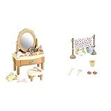 Sylvanian Families Furniture Dresser Set Car-312 &amp; Sylvanian Families Furniture Wire Set Car-610 [Set Purchase]