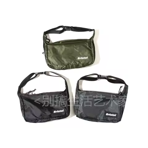 FCRB! Nylon outdoor sports lightweight function wind messenger bag handbag