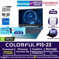 new Laptop Gaming COLORFUL EVOL P15-23 i7-13620H RTX4060 512GB SSD