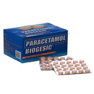 Biogesic Paracetamol 500MG (20'S) EXP01/2028 PARACIL/PANADOL 500MG ALTERNATIVE