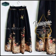rok panjang wanita terbaru 2021 rok batik bawahan kebaya modern rok payung panjang rok model Nagita