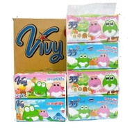 กระดาษทิชชู่ วีวี่ ยกลัง 10 หิ้ว มี 40 ห่อ 230 แผ่น