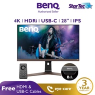BenQ EW2880U | 28" IPS 4K UHD HDRi Entertainment Gaming Monitor | USB-C PD 60W | AMD FreeSync