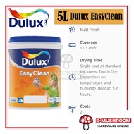 5L Dulux Paint Easy Clean For Interior Matt Finish
