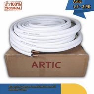 SELANG AC ARTIC PIPA 1/4 + 1/2 R32 R410A AC SPLIT 1.5 PK 2 PK TERBARU