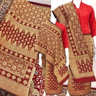 SONGKET PALEMBANG LEPUS MEWAH ASLI TENUN ORI PALEMBANG/FAVORIT PENGANTIN/ANEKA/BESANAN/KONDANGAN