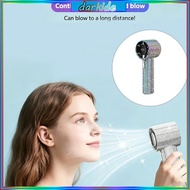 Dark Portable Handheld Fan Portable 199 Speed Adjustable  Rechargeable Fan