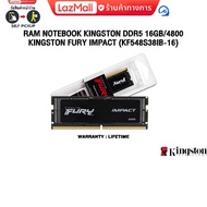 RAM NOTEBOOK KINGSTON DDR5 16GB/4800 KINGSTON FURY IMPACT (KF548S38IB-16)/Warranty Lifetime