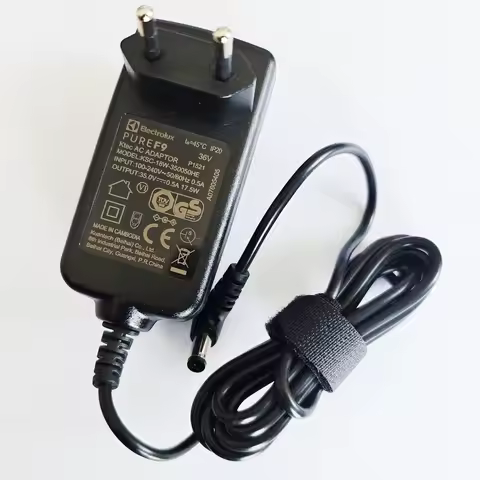 35V 0.5A 500mA Adapter Charger 36V For Electrolux PURE Q9 AEG FX9 PF91-6BWF F9 BedPro Vacuum Cleaner
