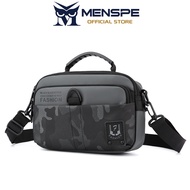 MENSPE Men’s Shoulder Bags Stylish Cross Body Bag Casual Lightweight Messenger Bag Large Capacity Wa
