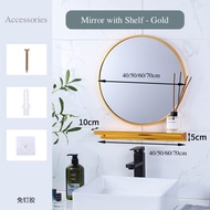 Wall Mirror Bathroom Mirror Toilet Mirror Bedroom Mirror Round Mirror Makeup Mirror Home Decor