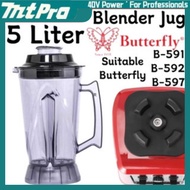 BUTTERFLY 4.0L 5.0L Replacement Blender Cup Jar Jug Blade B-591 592 596 597 Spare Part Replacement T