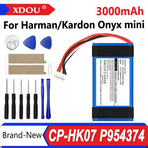 CP-HK07 P954374 3000mAh Onyx mini Speaker Replacement Battery For Harman/Kardon Onyx mini Li-polymer
