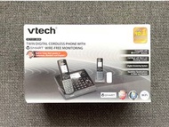 💯 New‼️Vtech Twin Digital Wireless Phone With VSMART Wire-free Monitoring 數碼室內無線電話雙子機組合連VSMART開關感應器 VC7251-202A (Vtech selling $1130)