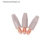 FJR 5PCS 24KD New Coating Protection Nozzle 0.8/1.0/1.2mm MIG Torch Contact Nozzle Of 24KD MIG MAG W