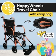 HappyWheels Lightweight Travel Wheelchair