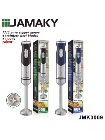 2000W High-power Handheld Blender Household Multi-functional Portable Blender Baby Food Processor Me