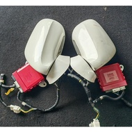 LEXUS IS250 SIDE MIRROR LEFT & RIGHT SET COMPELTE WITH OUTER MIRROR CONTROL USED FROM JAPAN