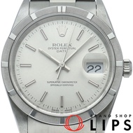 นาฬิกาข้อมือผู้ชาย Rolex Oyster Perpetual Date รุ่น 15210(K) ตัวเรือนสแตนเลสสีเงิน สภาพดีเยี่ยม (ปรั