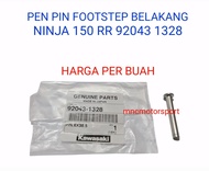 PEN PIN FOOTSTEP STEP PIJAKAN BELAKANG NINJA 150 RR ORIGINAL 92043 1328
