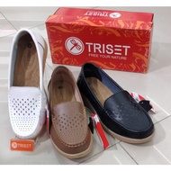 Sepatu Wanita Mocasin Kulit Triset Terbaru