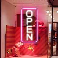 LED Neon Open Close Sign Board/  LED Neon Open Close Sign Open Close Sign Wall Decoration / open 发光营