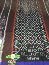 sarung Al Djufrie mahkota full sutra spunslik 210/2 baru