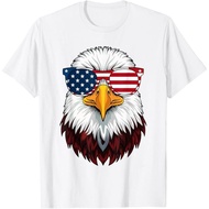 American Flag Patriotic Eagle Shirt Men Boys 4Th Of July T-Shirt