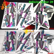 Yamaha Y15ZR  V1 V2 Lc 135 V1 V2 V3 V4 V5 Sticker 3M Reflector Sticker Sniper Rainbow PANTULAN CAHAY