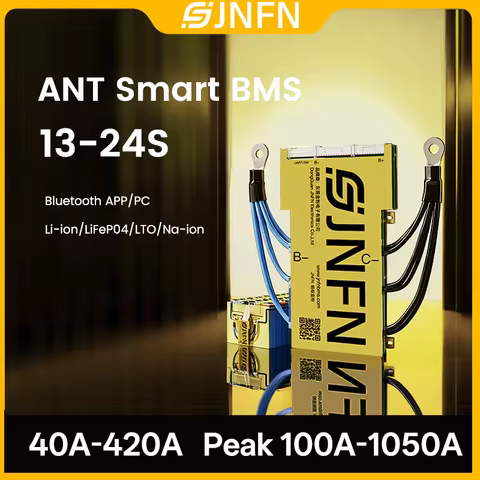 NEW ANT BMS 13S 14S 15S 16S 17S 18S 19S 20S 21S 22S 23S 24S 48V 60V 72V 18650 Lifepo4 LTO battery sm