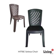 Modern Plastic Chair Indoor & Outdoor Dining Plastic Chair Plastic Chair Black Color in Dining Chair