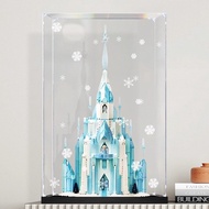 Acrylic Display Box for LEGO 43197 Frozen Ice Castle Dustproof Case