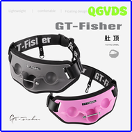 QGVDS ECOODA GT -FISHER เข็มขัดต่อสู้สายรัดปรับได้ Gimbal Jigging Stand-Up ที่ยึดคันเบ็ด Holster ชุดอุปกรณ์ตกปลา SRHET