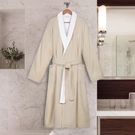 Ritz-Carlton Hotel Couples Bathrobes Ultrafine Fiber Absorbent Luxury Home Clothes Mid-Length Thick