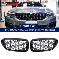 Bmw g30 diamond grill design inner silver
