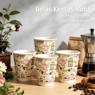 Double Wall Paper Cup Coffee Cup 8oz 12oz 16oz |Thick Papercup | Food Grade | Heat & Cold Resistant 